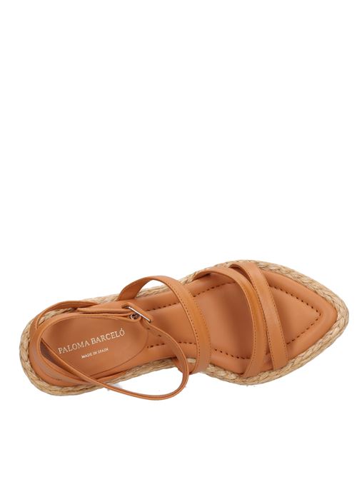 Leather sandals PALOMA BARCELO' | 292343 AGNESCUOIO